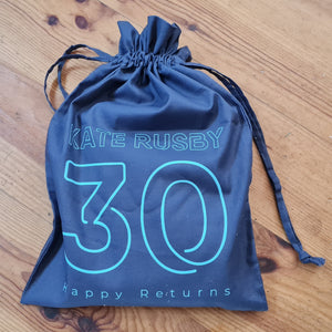 Kate '30' Drawstring Bag, small, 2022